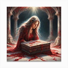 Book Of Blood Canvas Print