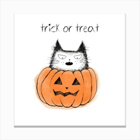 Trick Or Treat Canvas Print