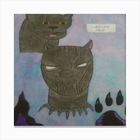 Black Panther Canvas Print