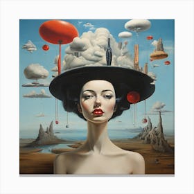 'The Hat' Canvas Print