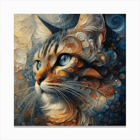 Bengal cat 3 Canvas Print