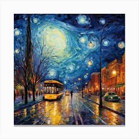 Starry Night 10 Canvas Print