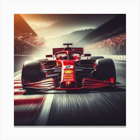 Ferrari F1 Car Canvas Print