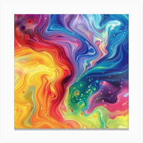 Rainbow Vortex (1) Canvas Print