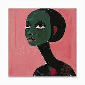 'Black Woman' 1 Canvas Print