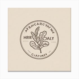 Hr Daily Logo Canvas Print