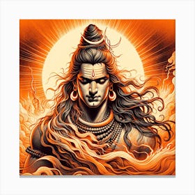 Lord Shiva 46 Canvas Print