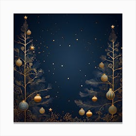 Elegant Christmas Design Series060 Canvas Print