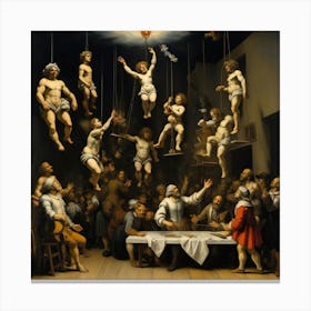 Crucifixion Of Jesus 4 Canvas Print
