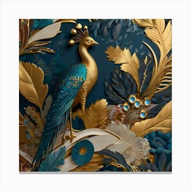 Peacock 6 Canvas Print