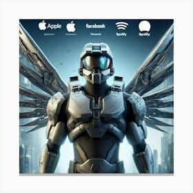 Poster For Halo Canvas Print