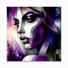 Abstract Of A Woman 1 Canvas Print