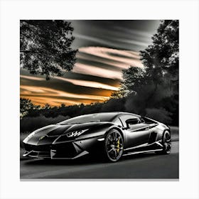 Lamborghini 61 Canvas Print