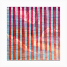 Striped Sky 1 Canvas Print