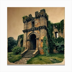 Old Castle Canvas Print