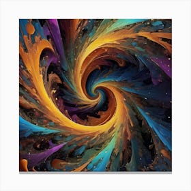 Abstract Painting 8 Canvas Print