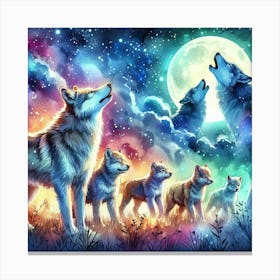 The visceral, instinctual, and deeply spiritual connection to wild wolves #7 Canvas Print