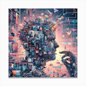 Digital Art Canvas Print