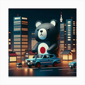 Teddy Bear Canvas Print