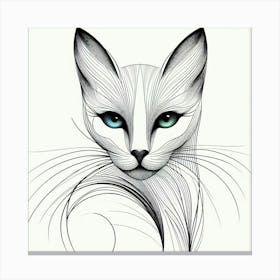 Siamese Cat 4 Canvas Print