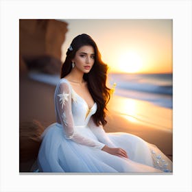 Stunningly Beautiful - by Miezette Canvas Print