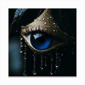 Tears Of Gold Canvas Print