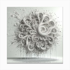 Abstract 3d Art 1 Canvas Print