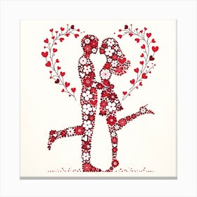 Valentine'S Day Canvas Print