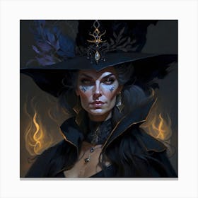 Witch 12 Canvas Print