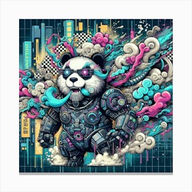 Panda Bear 9 Canvas Print