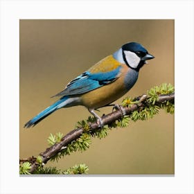 Blue Tit 59 Canvas Print