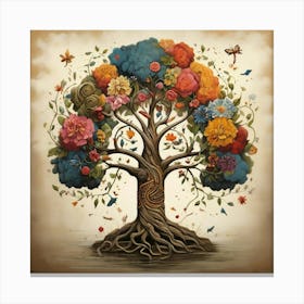 Tree Of Life 5 Canvas Print