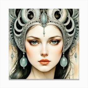 The Princess Canvas Print