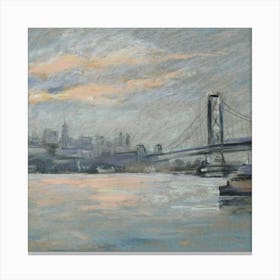 San Francisco Bay Bridge 1 Canvas Print