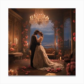 Beauty And The Beast Canvas Print