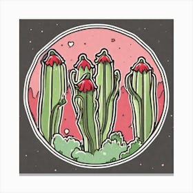 Cactus 88 Canvas Print