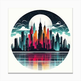 Cityscape 4 Canvas Print