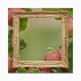 Apple Frame 10 Canvas Print