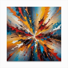 Abstract Painting 57 Canvas Print