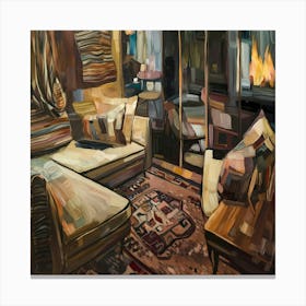 Living Room 1 Canvas Print