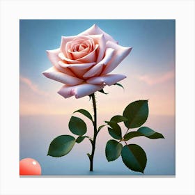 Beauty Rose Canvas Print