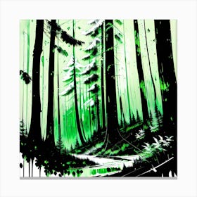 Forest 65 Canvas Print