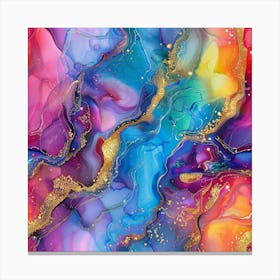 Abstract Painting, Abstract Painting, Abstract Painting Canvas Print