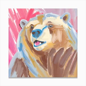 Grizzly Bear 01 Canvas Print