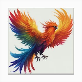 Firebird Canvas Print