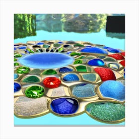 Mosaic Art Canvas Print