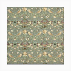 William Morris Textile Design 10 Canvas Print