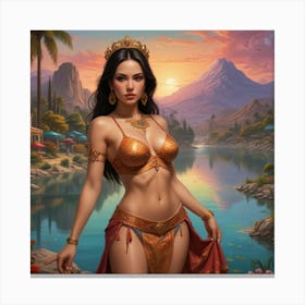 Egyptian Beauty Canvas Print