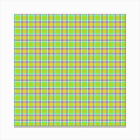 Checkered Fabric 5 Canvas Print