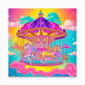 Carousel Canvas Print